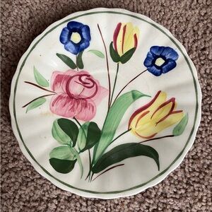 Blue Ridge Southern Pottery in the "Garden Lane" pattern